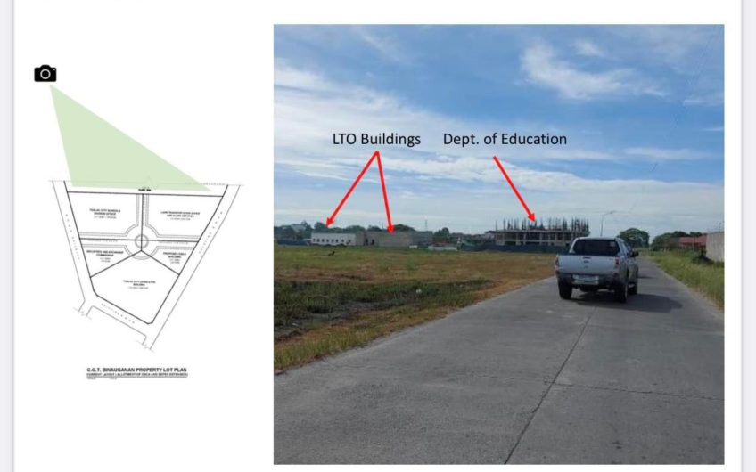 Commercial lots walking distance to gov’t centers for lease in Tarlac City